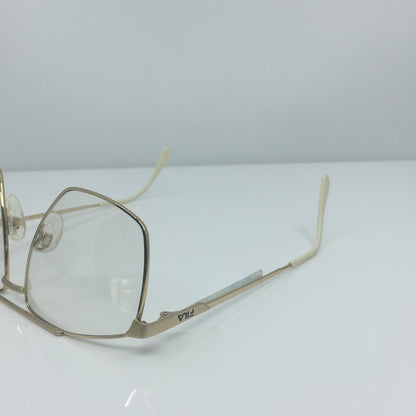 Vintage Fila FILA 6505 Gold Eyeglasses - Super Vision Optical
