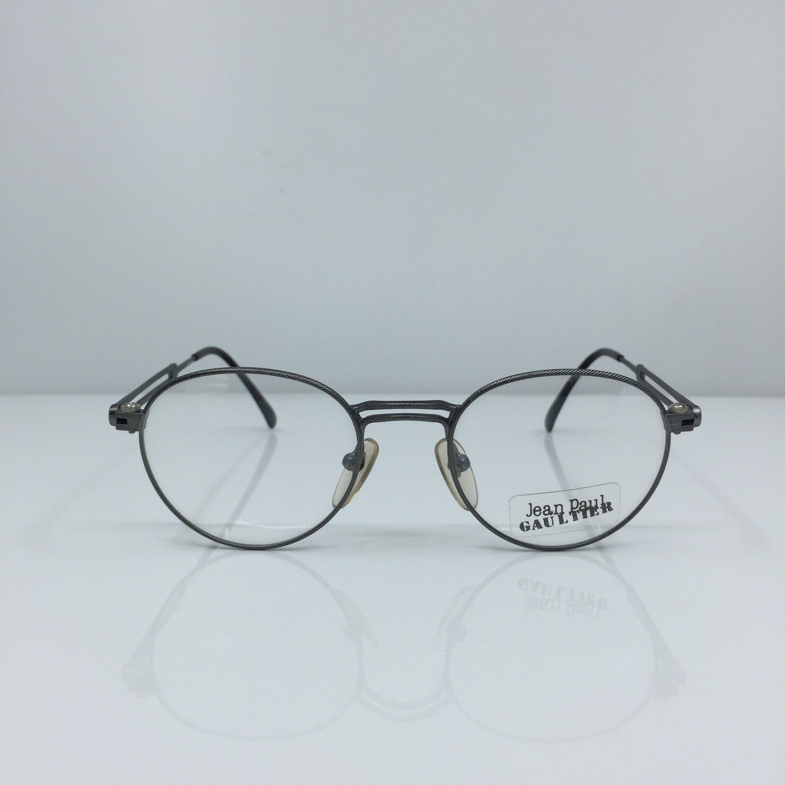 Vintage Jean Paul Gaultier JPG 55-4176 Gunmetal Sunglasses - Super Vision Optical