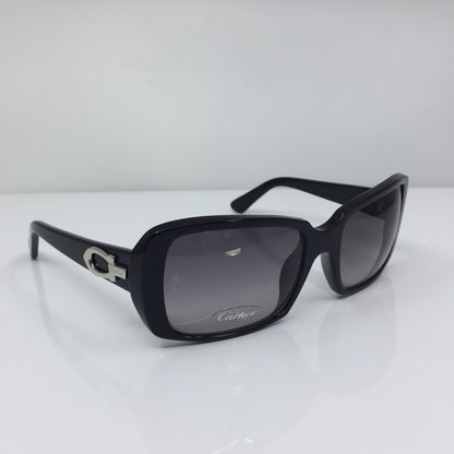Vintage Cartier T8200608 Black Sunglasses - Super Vision Optical