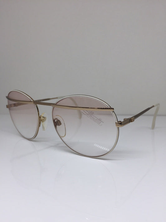 Vintage Silhouette 6065 Gold Sunglasses - Super Vision Optical