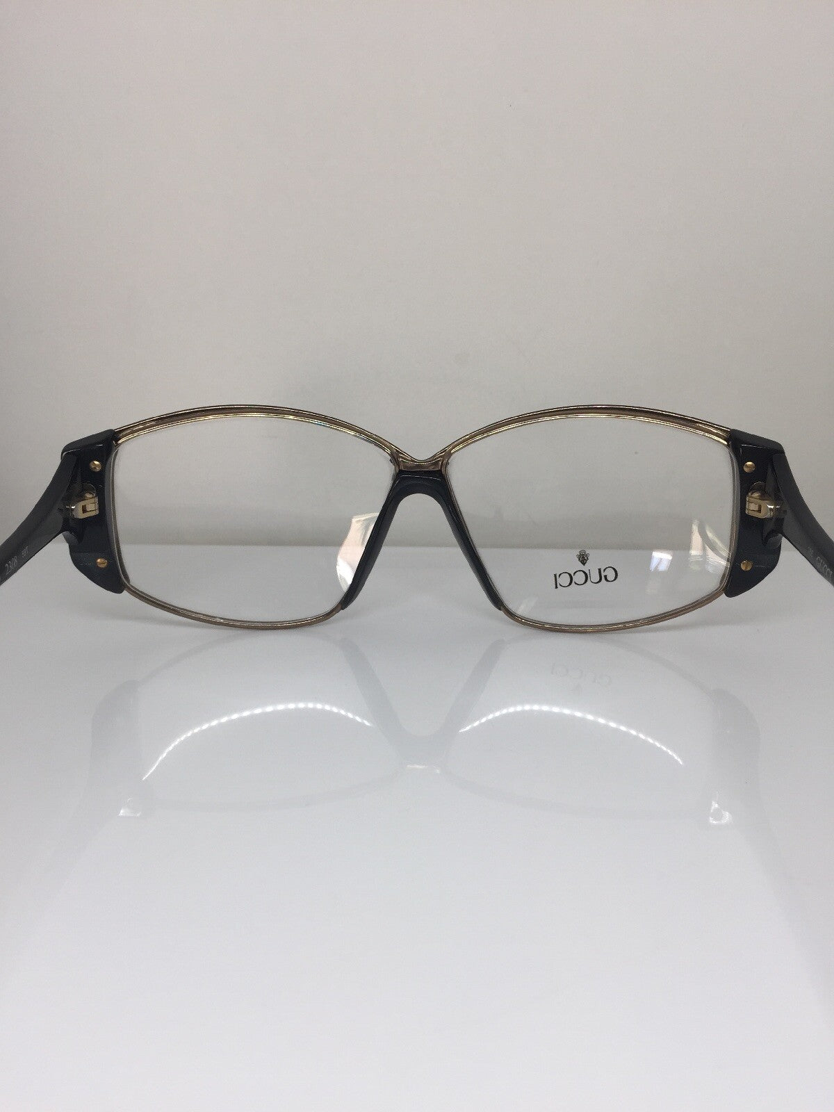 Vintage Gucci GG 2308 Gold Eyeglasses - Super Vision Optical