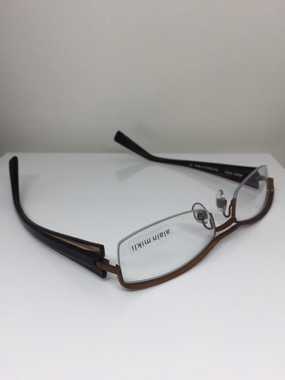 Vintage Alain Mikli AL 0656-0016 Brown Sunglasses - Super Vision Optical