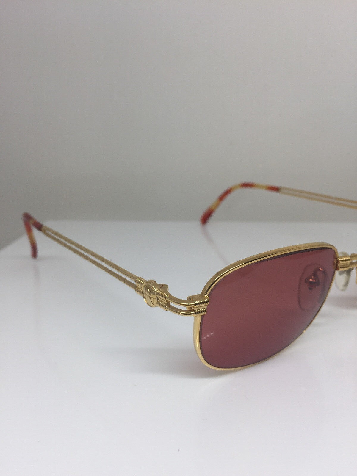 Vintage Jean Paul Gaultier JPG 57-5108 Gold Sunglasses - Super Vision Optical