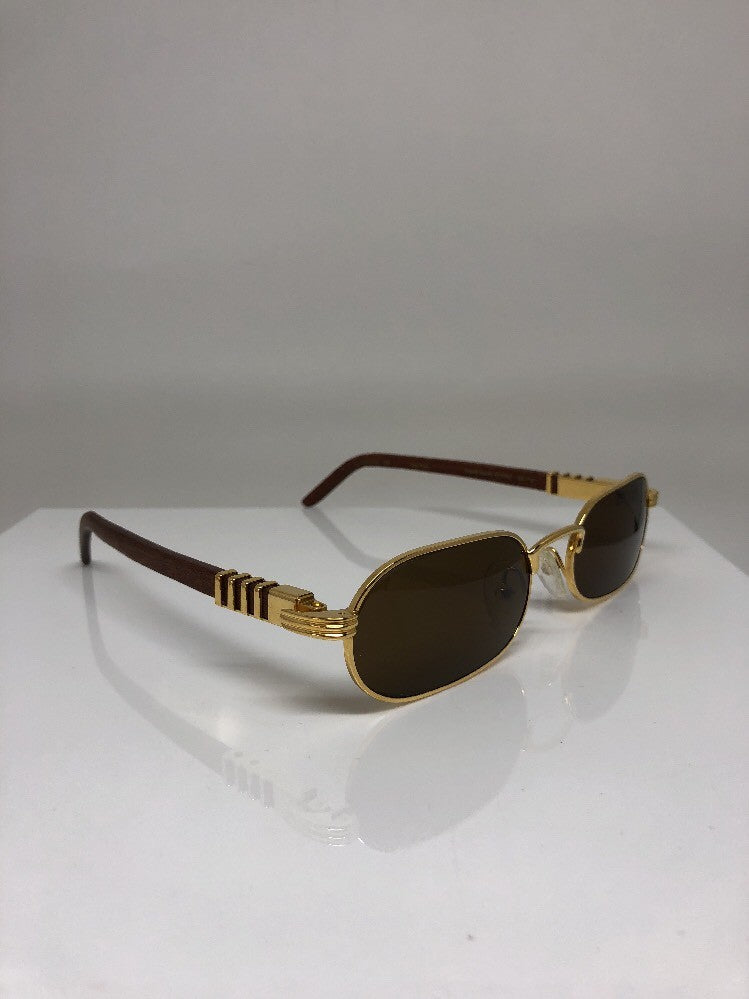 Vintage Porta Romana Porta Romana 32 Gold Sunglasses - Super Vision Optical