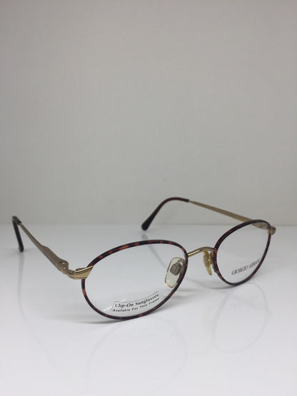 Vintage Giorgio Armani GA 237 Tortoise Eyeglasses - Super Vision Optical