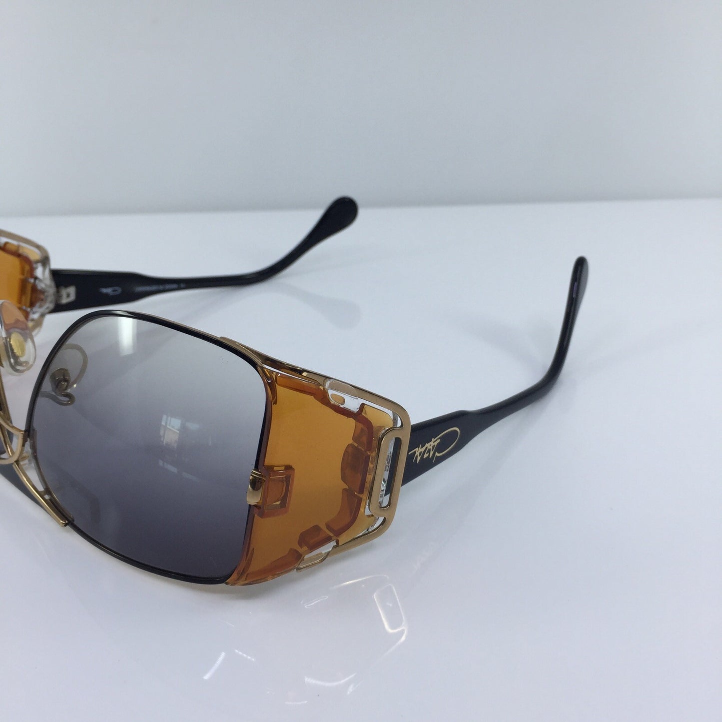 Vintage Cazal CAZAL 955 Gold Sunglasses - Super Vision Optical