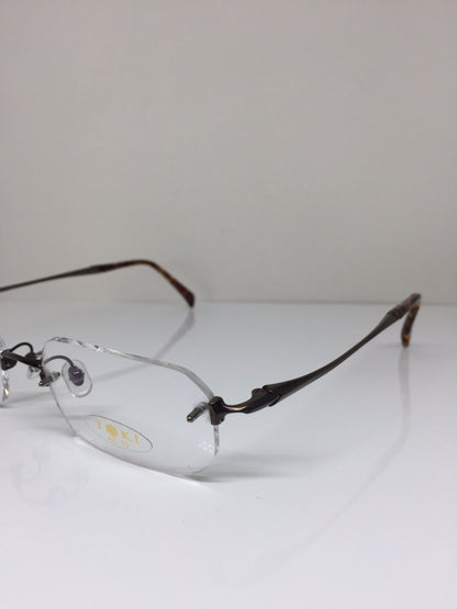 Vintage Toki Toki TK-8168-100 Brown Eyeglasses - Super Vision Optical