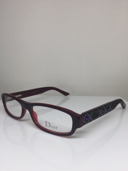 Vintage Christian Dior CD 3084 Red Eyeglasses - Super Vision Optical