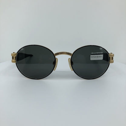 Vintage Saint Laurent YSL 6042 Gold Sunglasses - Super Vision Optical
