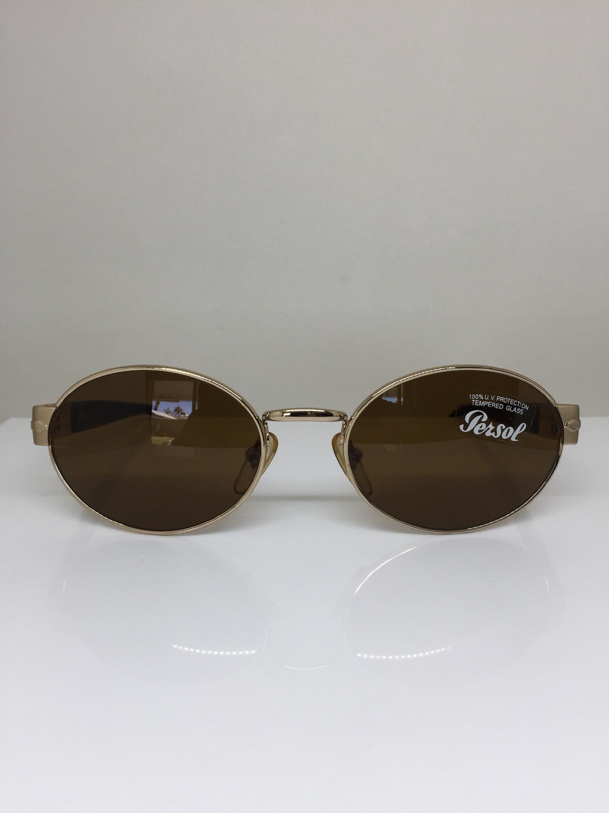Vintage Persol PE 2058-S Gold Sunglasses - Super Vision Optical