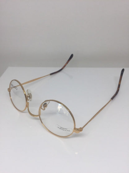 Vintage Calvin Klein CK 132 Gold Sunglasses - Super Vision Optical