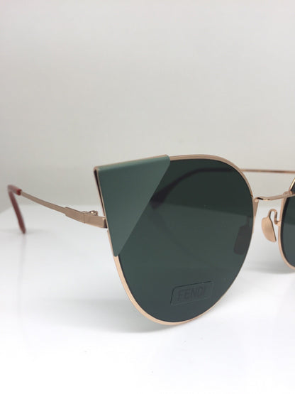 Vintage Fendi FF 0190/S Gold Sunglasses - Super Vision Optical