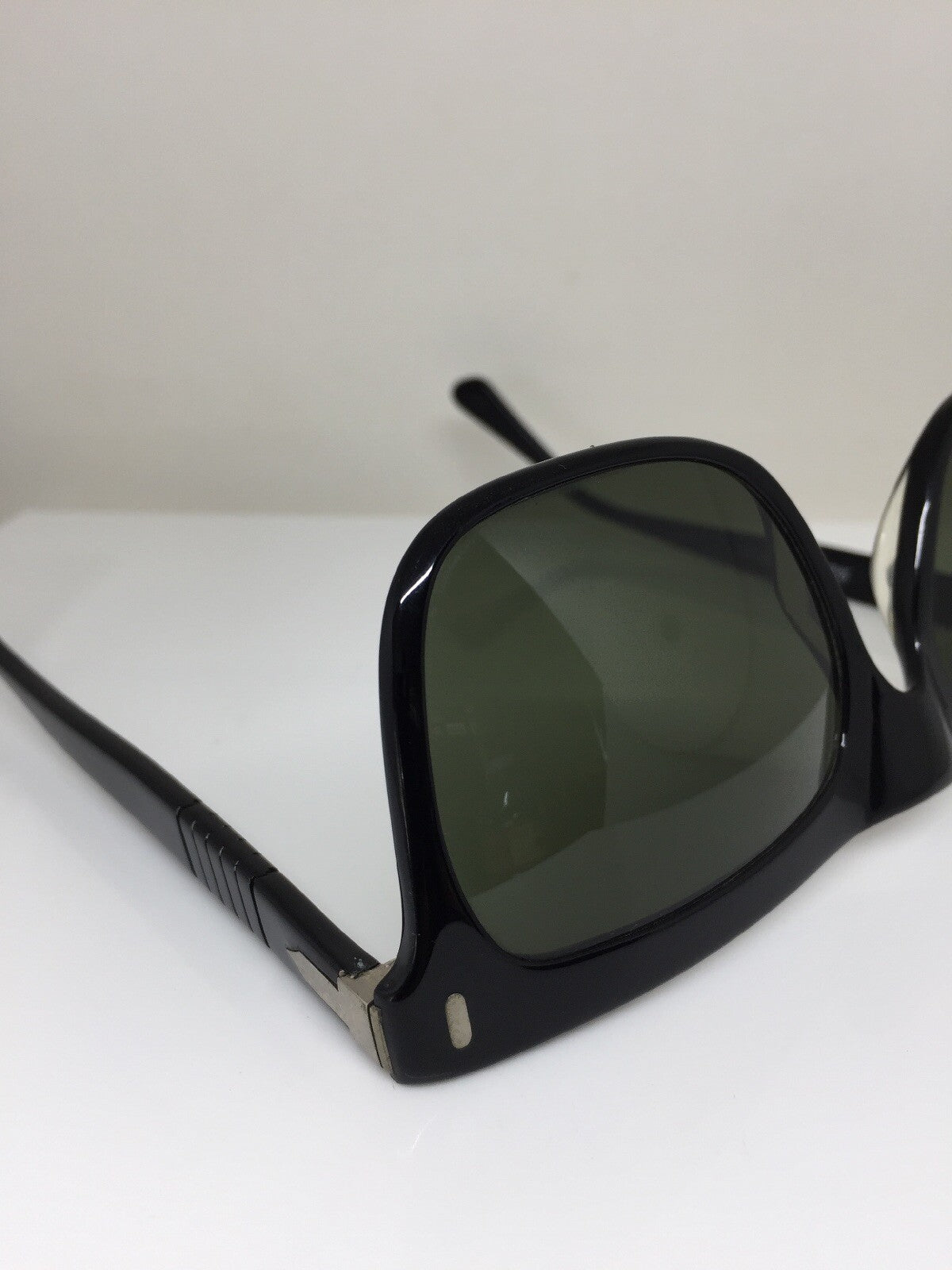 Vintage Persol PERSOL 651 Black Sunglasses - Super Vision Optical
