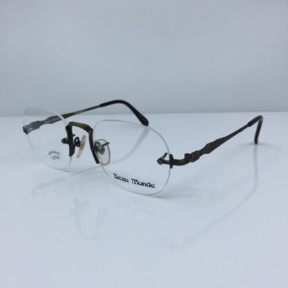 Vintage Beau Monde Collection Westbury Gold Eyeglasses - Super Vision Optical