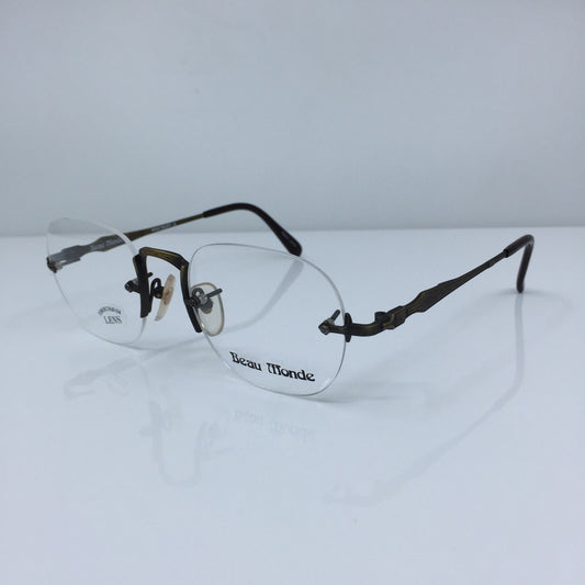 Vintage Beau Monde Collection Westbury Gold Eyeglasses - Super Vision Optical