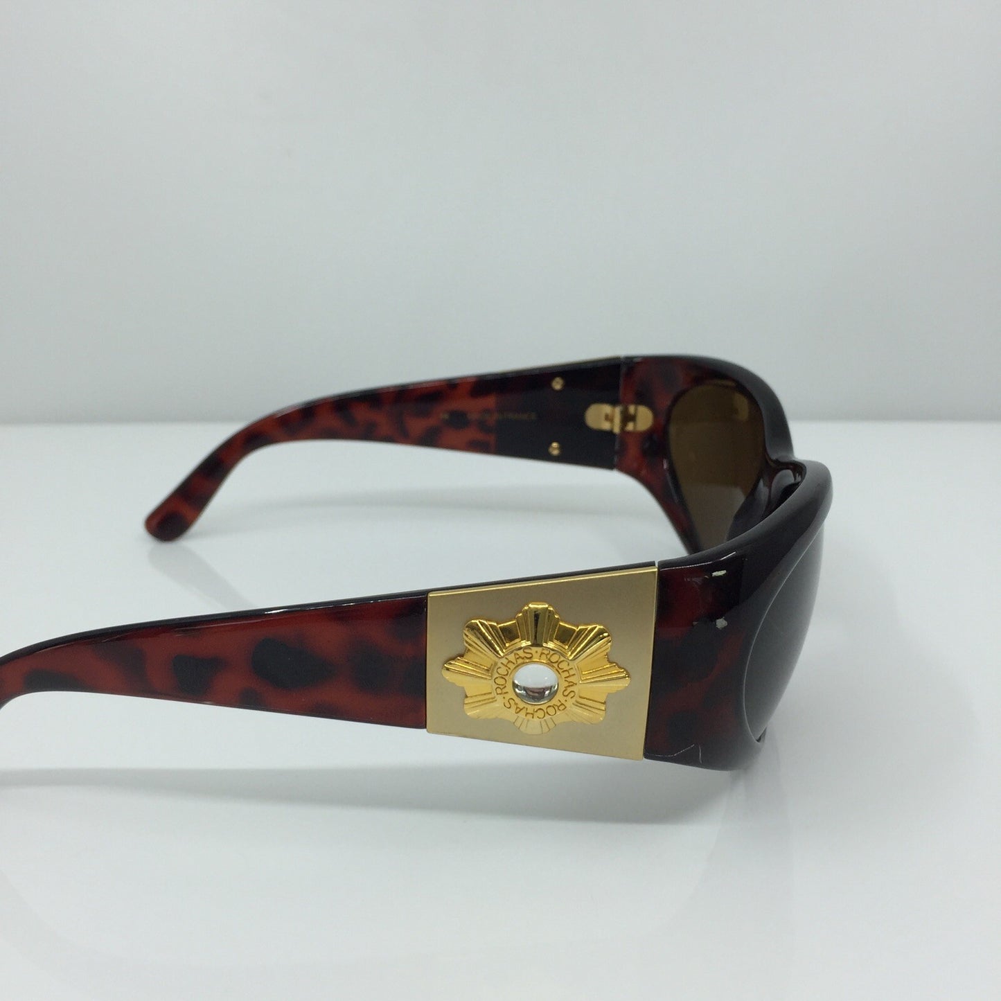 Vintage Rochas Paris ROCHAS PARIS 9031 Tortoise Sunglasses - Super Vision Optical