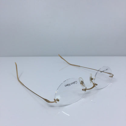 Vintage Calvin Klein CK 520 Gold Sunglasses - Super Vision Optical