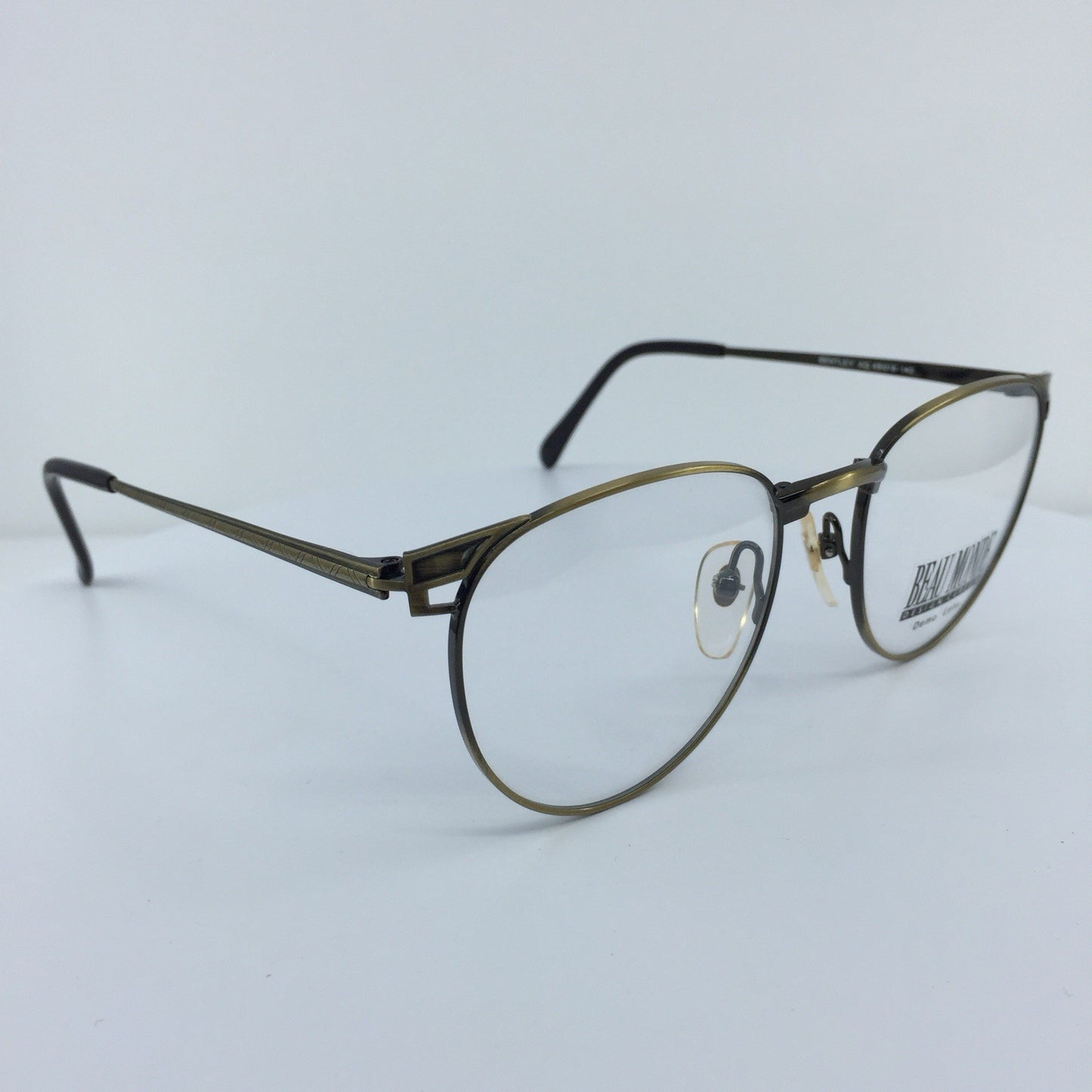 Vintage Beau Monde Collection Bentley Gold Eyeglasses - Super Vision Optical