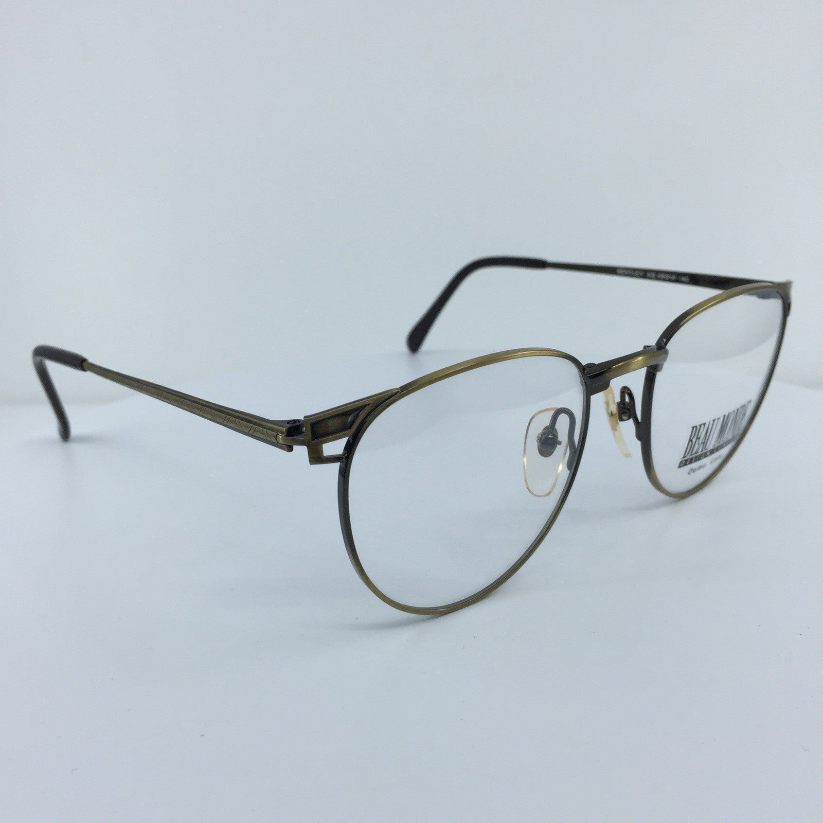 Vintage Beau Monde Collection Bentley Gold Eyeglasses - Super Vision Optical