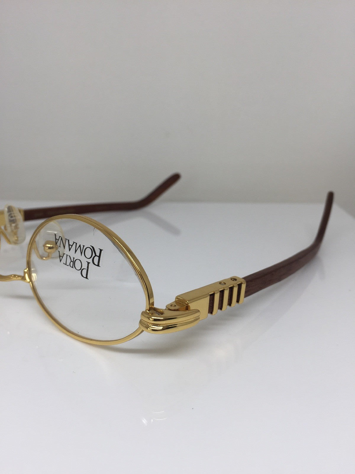 Vintage Porta Romana Porta Romana 30 Gold Eyeglasses - Super Vision Optical