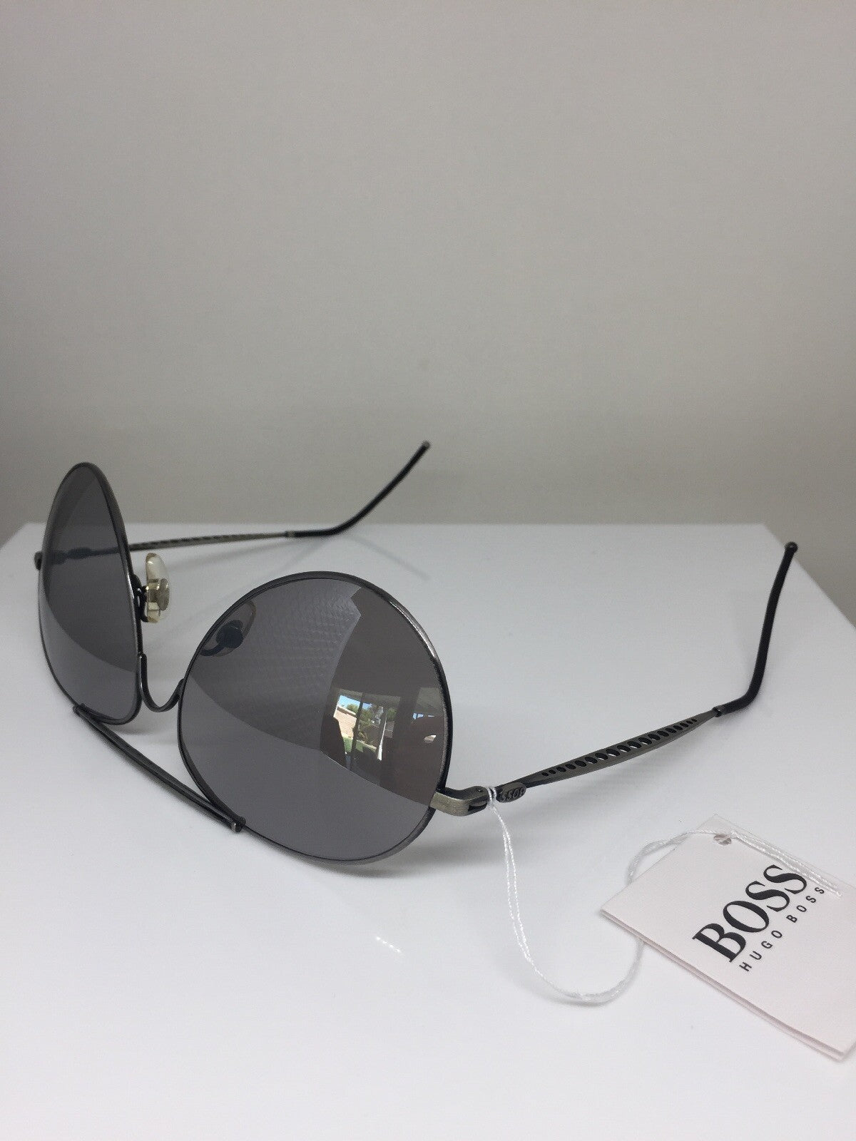Vintage Hugo Boss 5198 Gunmetal Sunglasses - Super Vision Optical