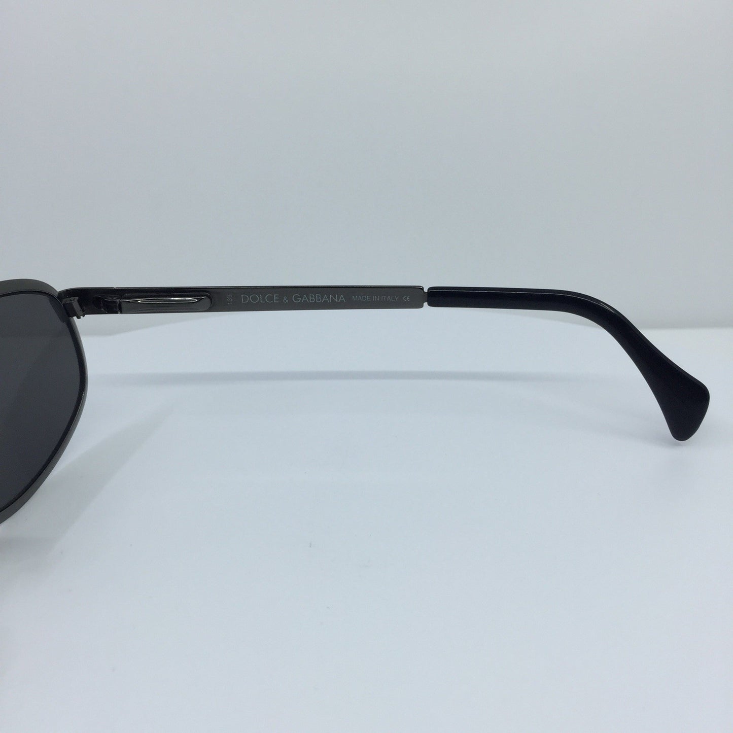 Vintage Dolce & Gabbana DG 102 Gunmetal Sunglasses - Super Vision Optical