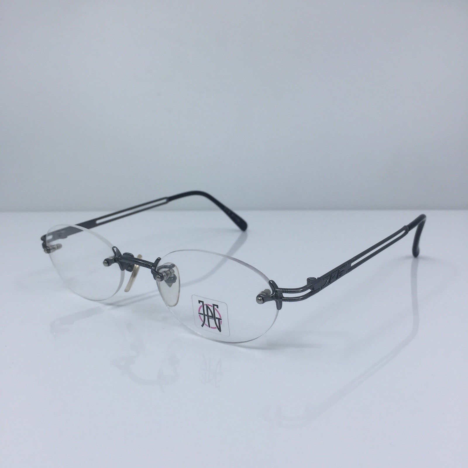 Vintage Jean Paul Gaultier JPG 57-7101 Gunmetal Sunglasses - Super Vision Optical