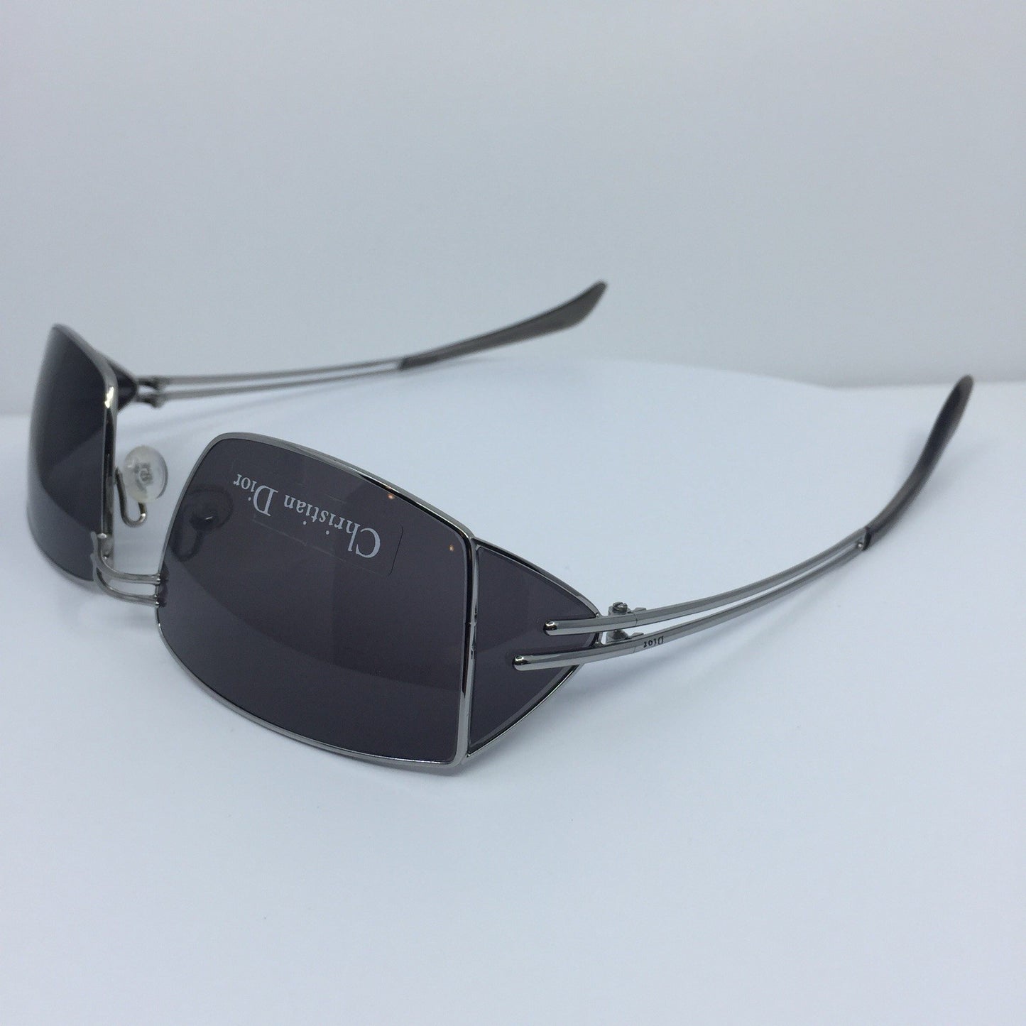 Vintage Christian Dior CD Dior Macho Silver Sunglasses - Super Vision Optical