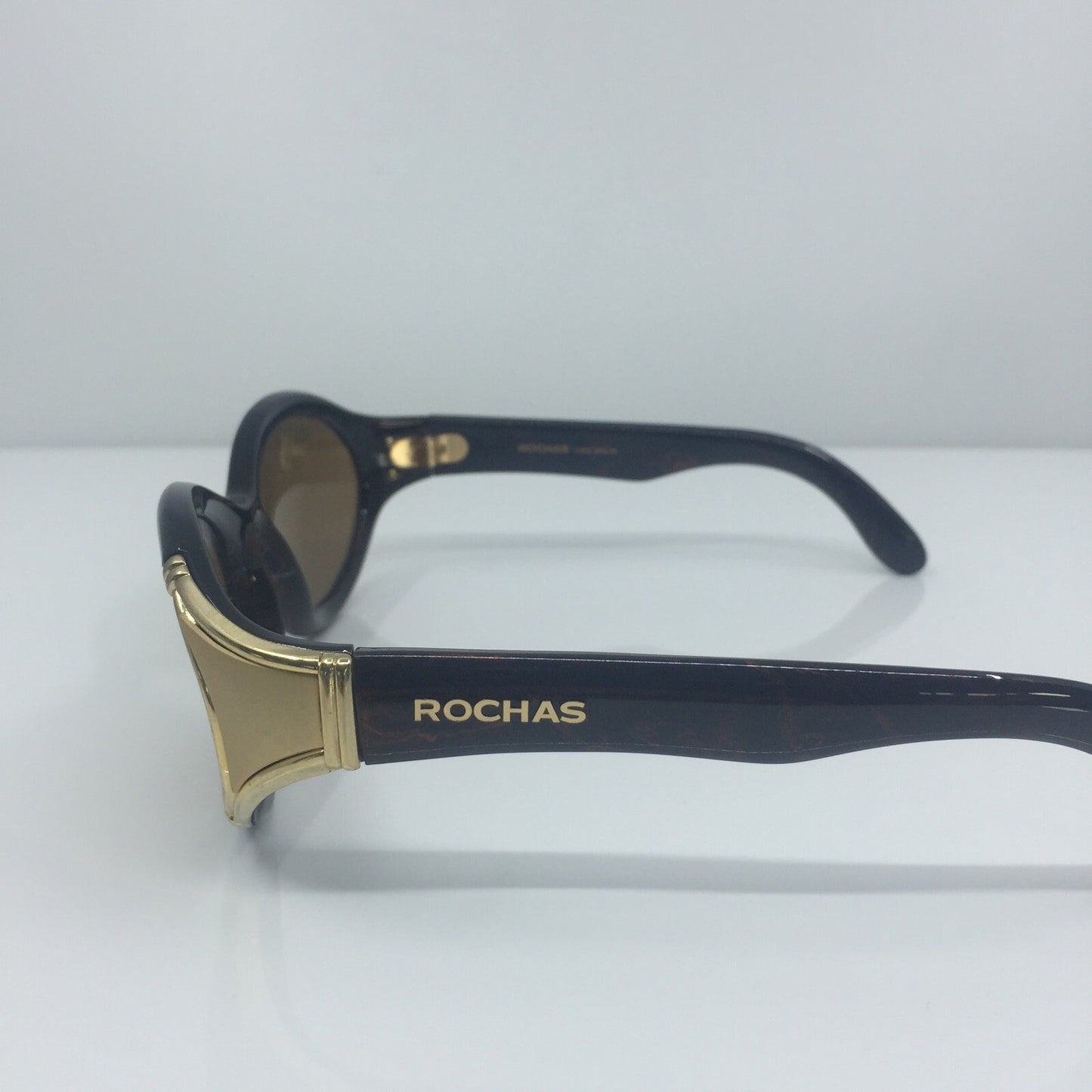 Vintage Rochas Paris ROCHAS PARIS 9032 Gold Sunglasses - Super Vision Optical