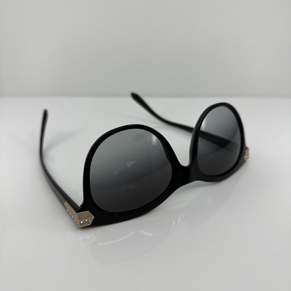 Vintage Bvlgari Bulgari 8185-B Black Sunglasses - Super Vision Optical