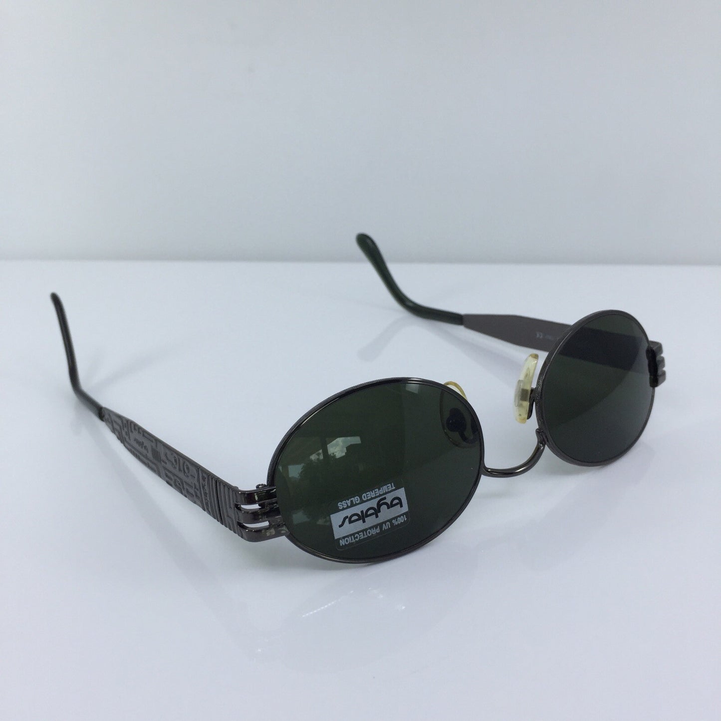 Vintage Byblos BY 613-S Gunmetal Sunglasses - Super Vision Optical