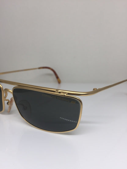 Vintage Porsche Design P5682 Gold Sunglasses - Super Vision Optical