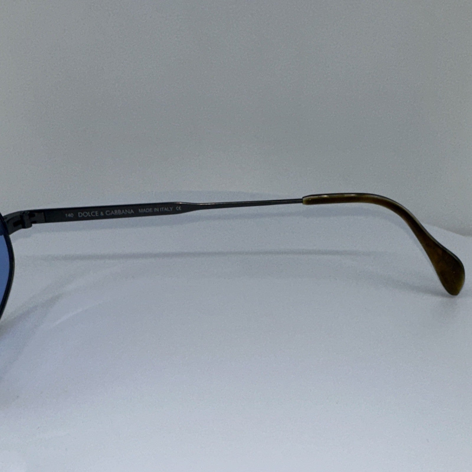 Vintage Dolce & Gabbana DG 107 Gunmetal Sunglasses - Super Vision Optical