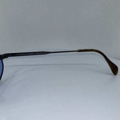 Vintage Dolce & Gabbana DG 107 Gunmetal Sunglasses - Super Vision Optical
