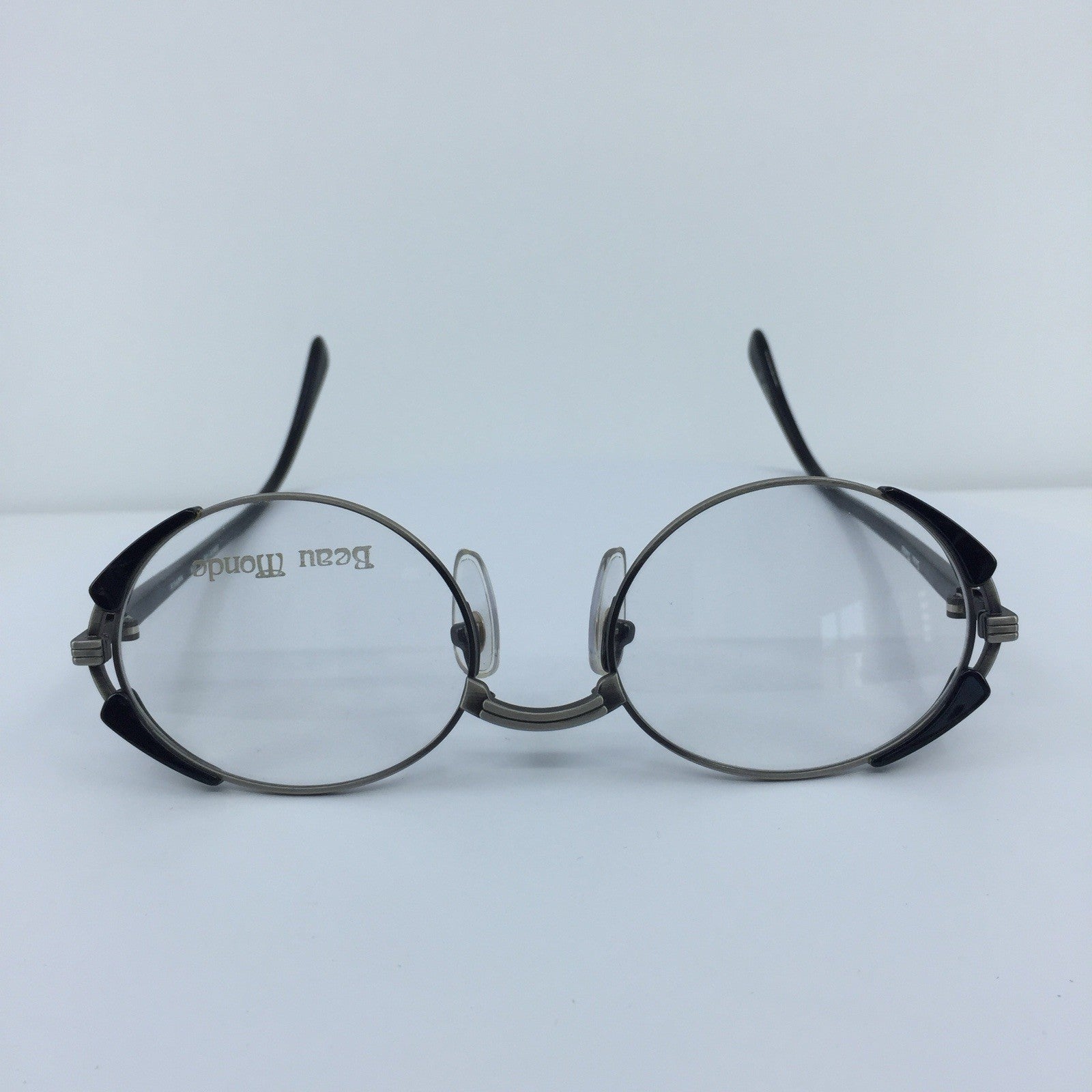 Vintage Beau Monde Collection Norwich Gunmetal Eyeglasses - Super Vision Optical