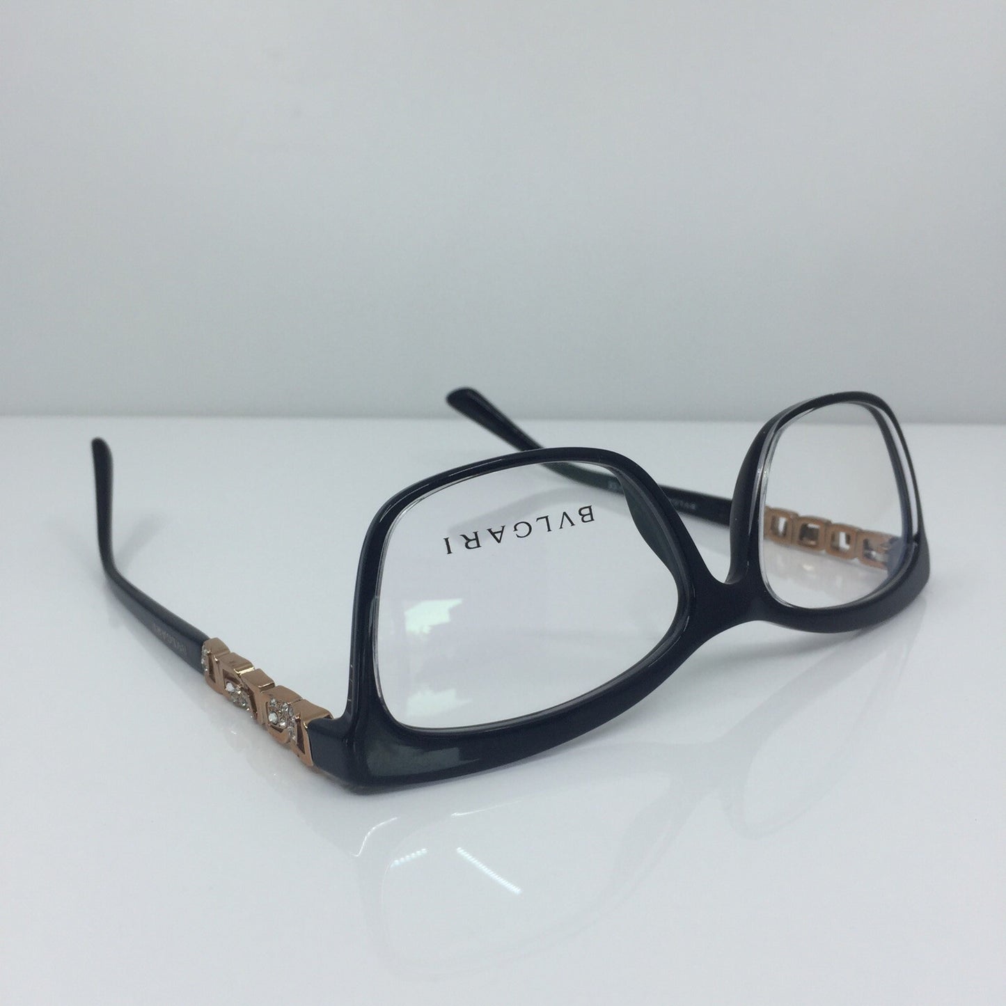 Vintage Bvlgari BVL 4116-B Black Eyeglasses - Super Vision Optical