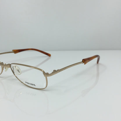 Vintage Prada VPR 76C Gold Eyeglasses - Super Vision Optical