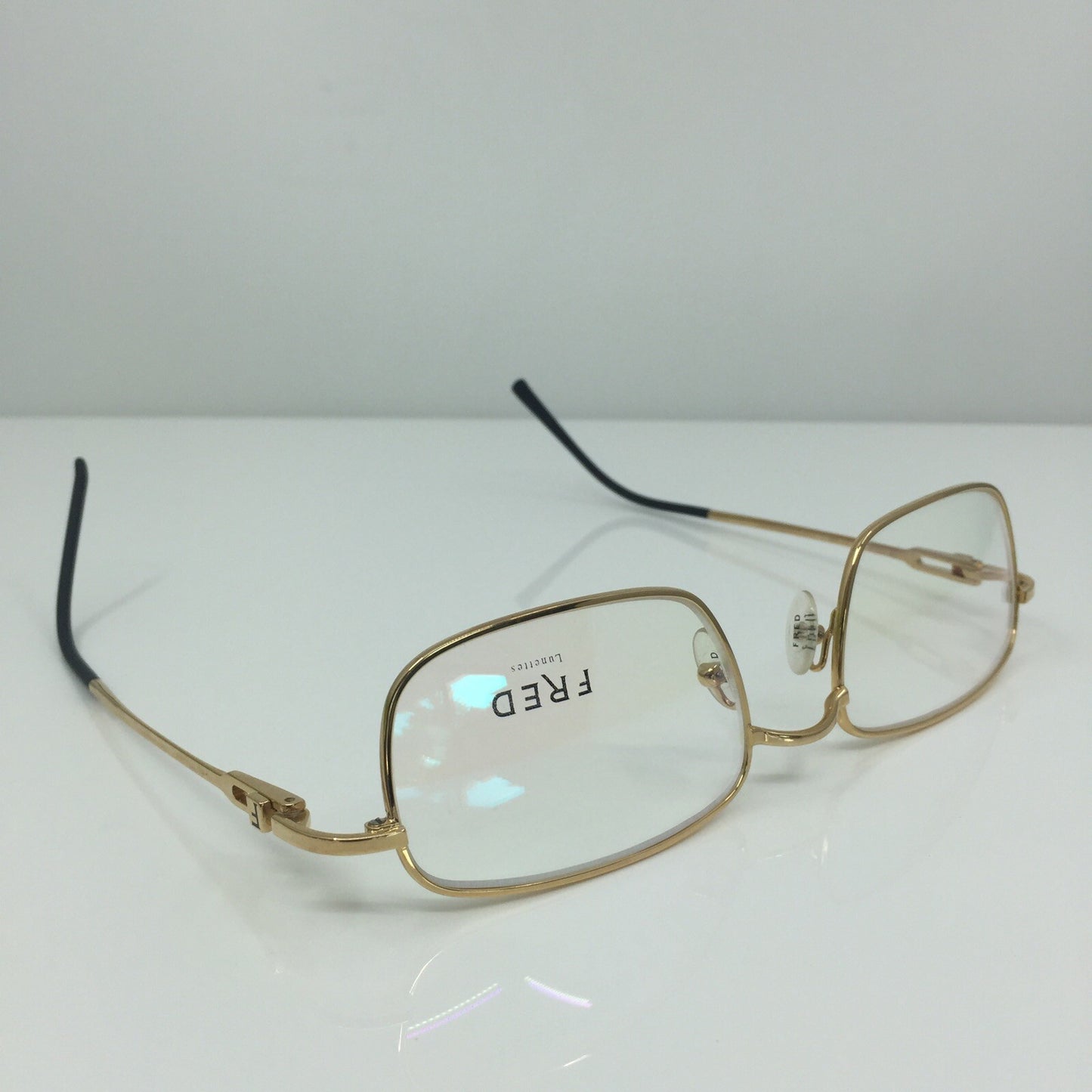 Vintage Fred Lunettes Alaska C1 Gold Eyeglasses - Super Vision Optical