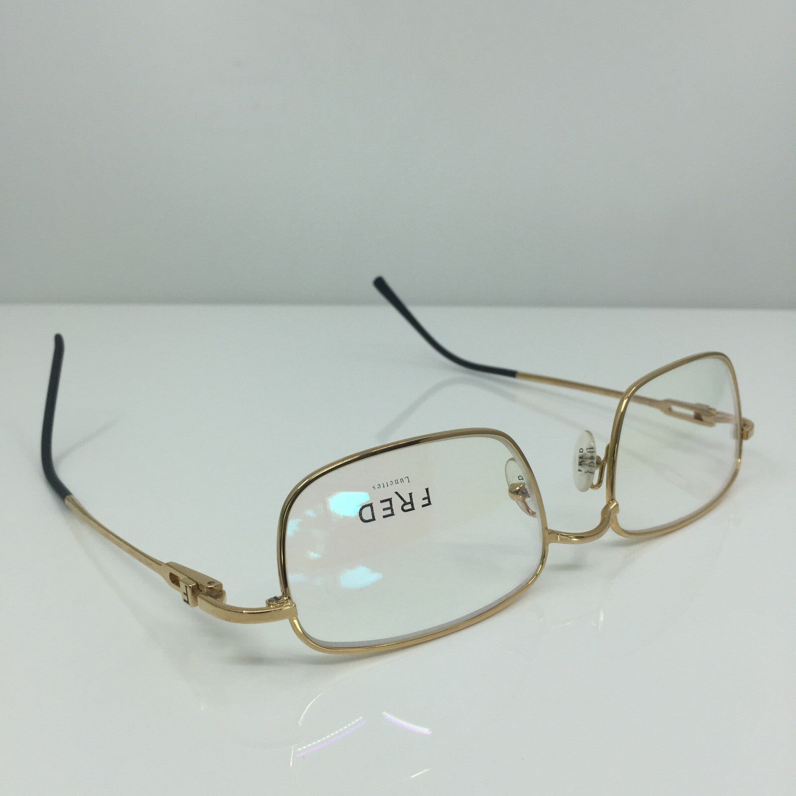 Vintage Fred Lunettes Alaska C1 Gold Eyeglasses - Super Vision Optical