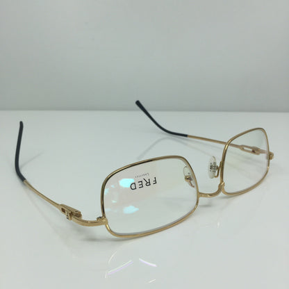Vintage Fred Lunettes Alaska C1 Gold Eyeglasses - Super Vision Optical