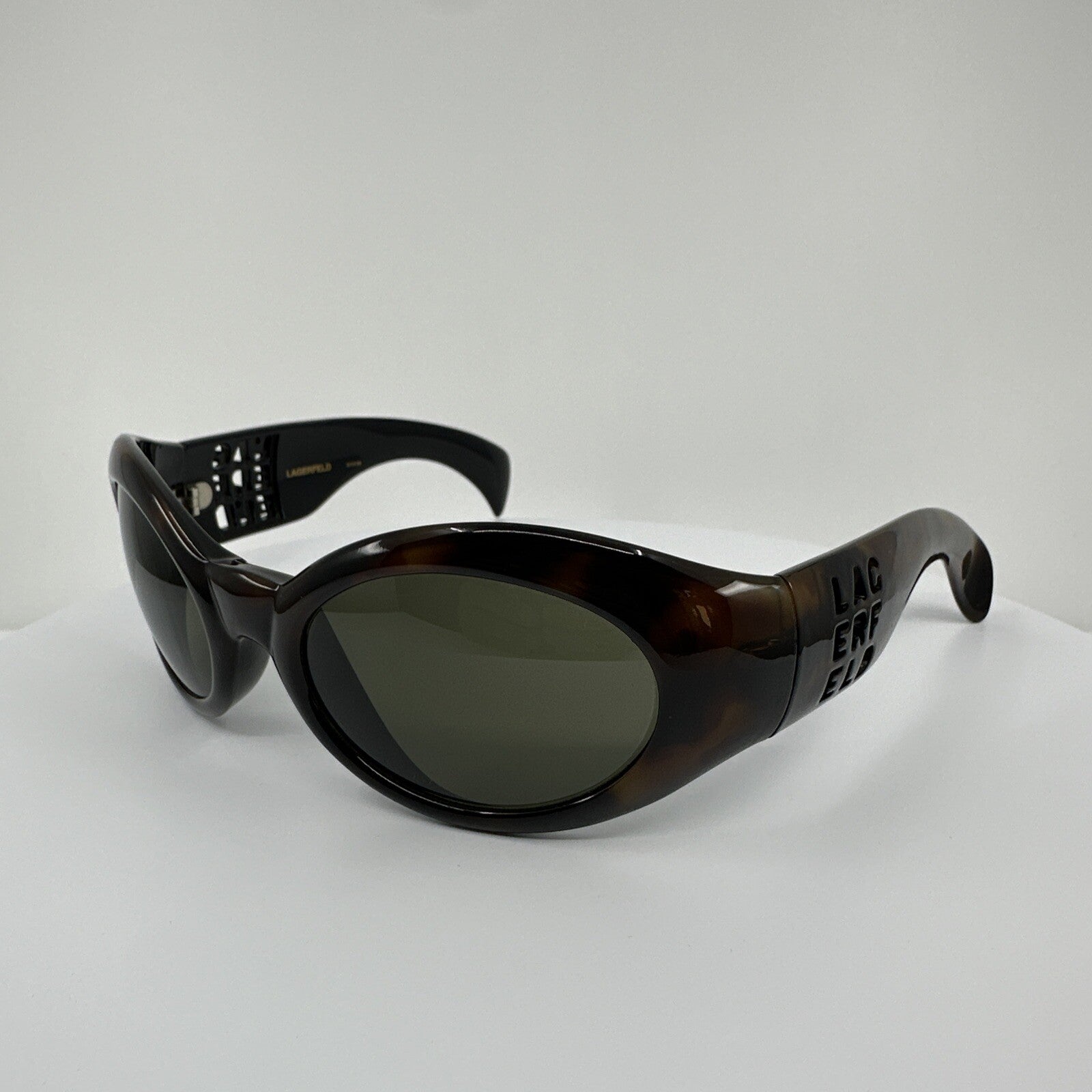 Vintage Karl Lagerfeld 4114 Tortoise Sunglasses - Super Vision Optical