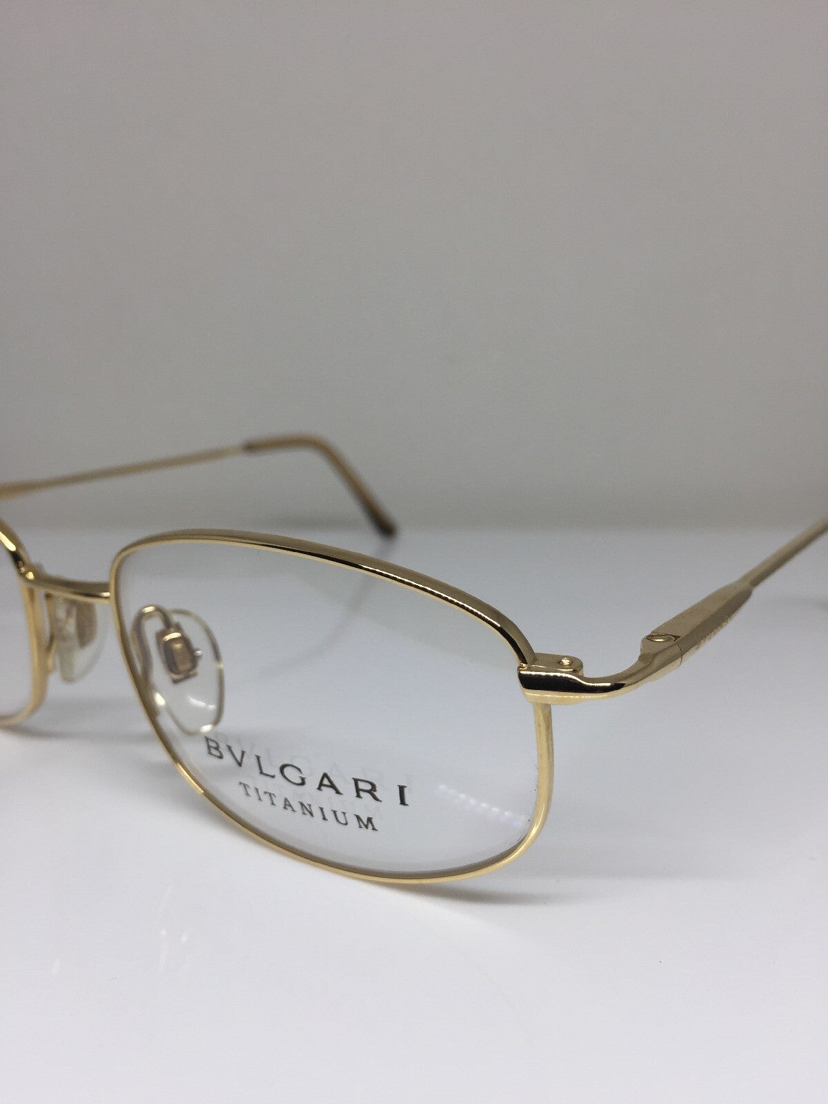 Vintage Bvlgari BVL 139-T Gold Eyeglasses - Super Vision Optical