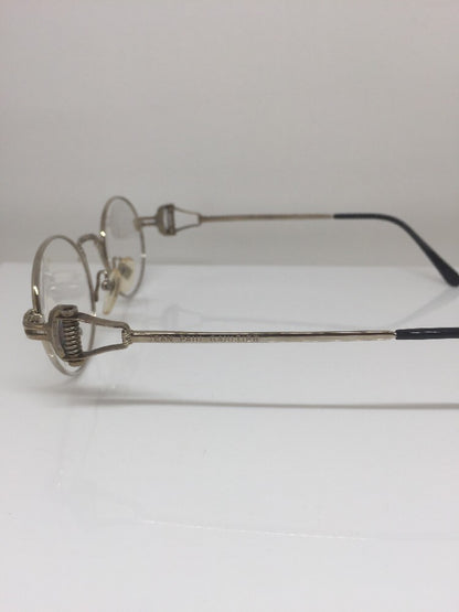 Vintage Jean Paul Gaultier JPG 55-5106 Silver Sunglasses - Super Vision Optical