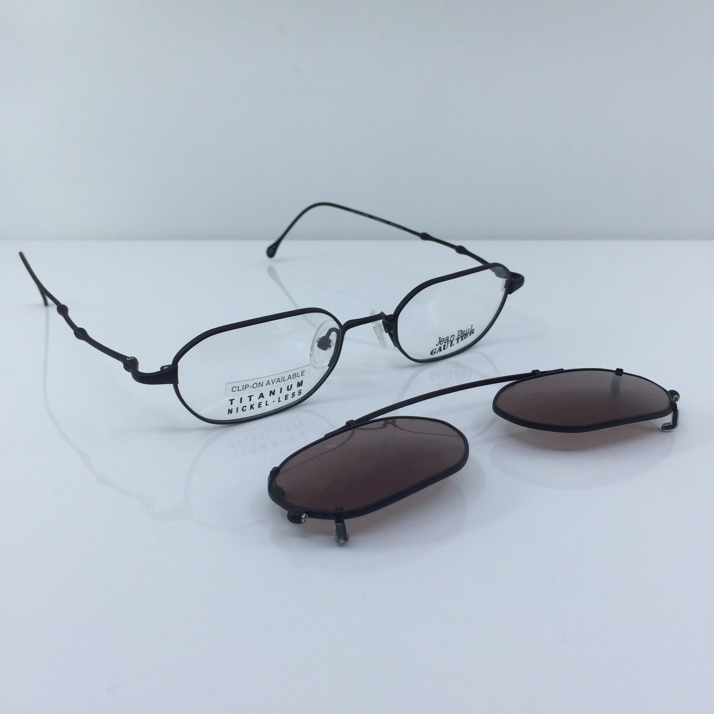 Vintage Jean Paul Gaultier JPG 55-0019 Gold Eyeglasses - Super Vision Optical