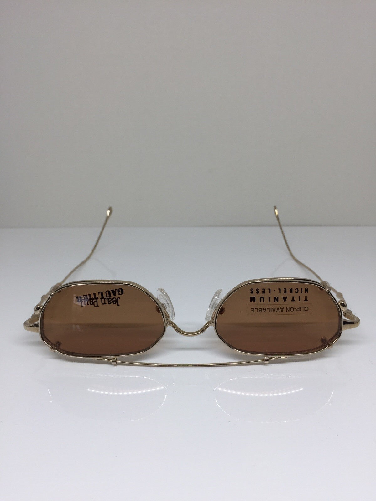 Vintage Jean Paul Gaultier JPG 55-0019 Gold Eyeglasses - Super Vision Optical