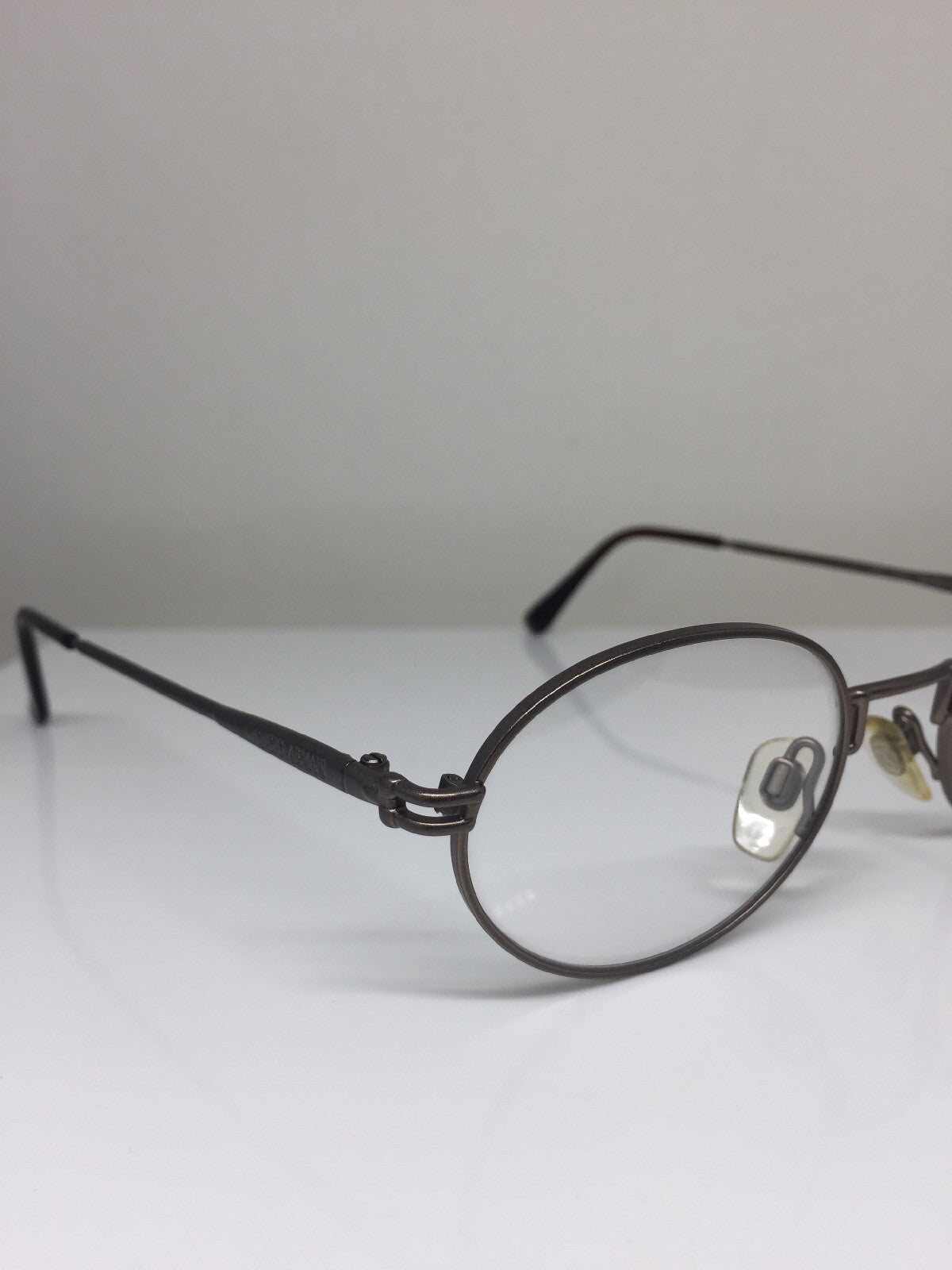Vintage Giorgio Armani GA 244 Brown Eyeglasses - Super Vision Optical