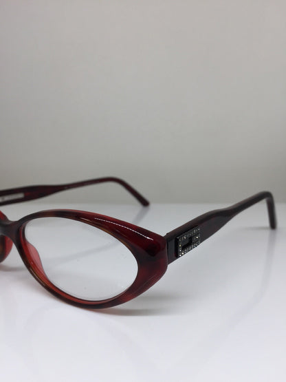 Vintage Gucci GG 2559/STRASS Red Eyeglasses - Super Vision Optical
