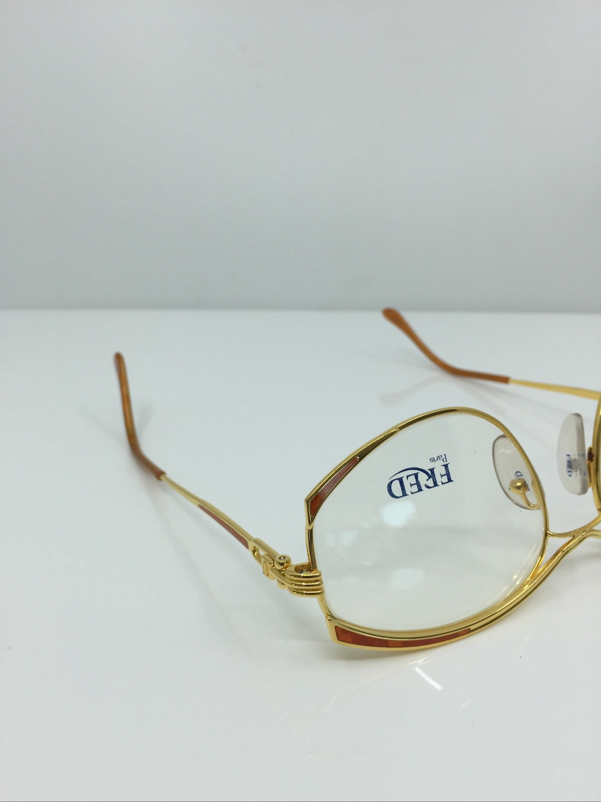 Vintage FRED Lunettes Paris Joyau Gold Eyeglasses - Super Vision Optical