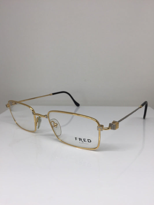 Vintage Fred Lunettes Tropique Gold Sunglasses - Super Vision Optical