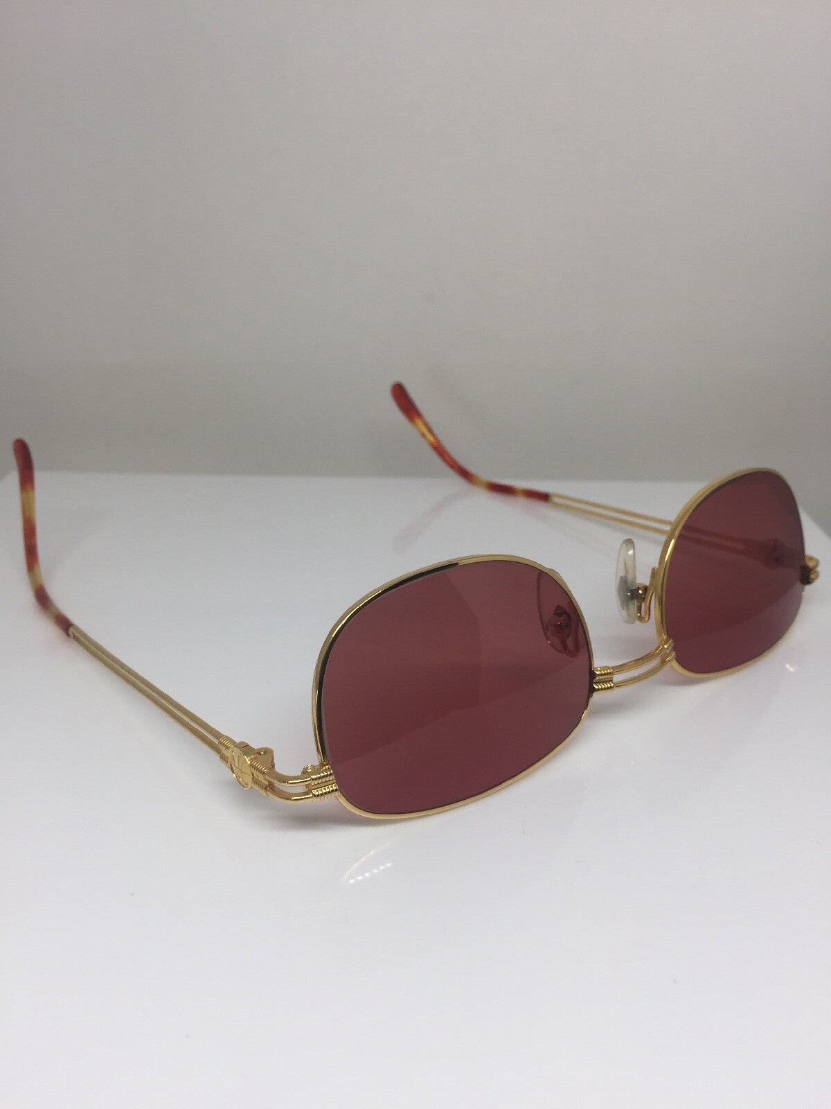 Vintage Jean Paul Gaultier JPG 57-5108 Gold Sunglasses - Super Vision Optical